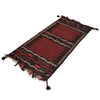 Hand Knotted Table Sheet Dhurrie Runner 2' 6" x 5' 0" (ft) - No. B21471