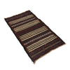 Flat Weave Kilim Runner 2' 6" x 4' 6" (ft) - No. B21475