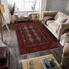 Hand Knotted Oriental Rug 6' 7" x 9' 9" (ft) - No. B21521