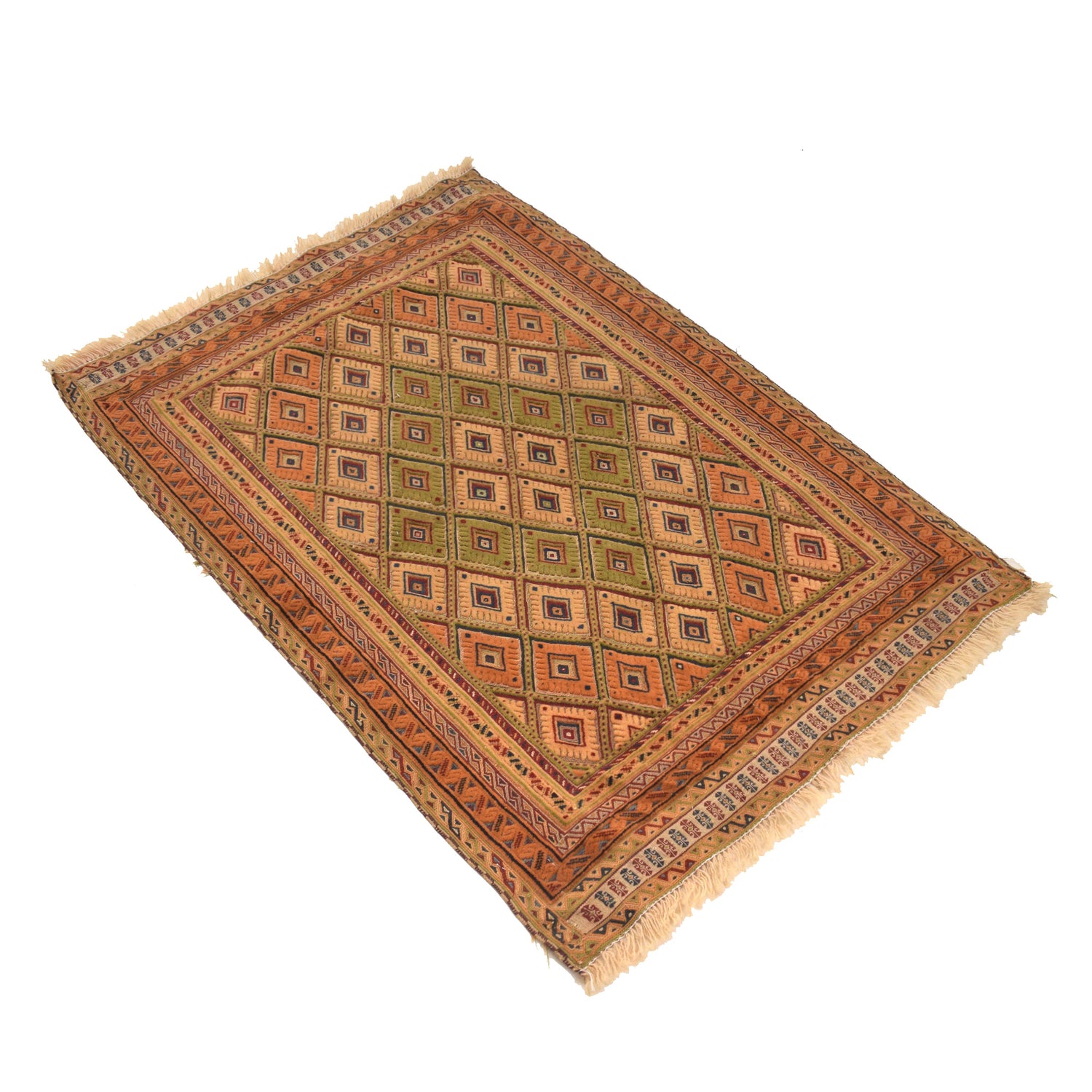 Luxury Kilim Rug 2' 7" x 3' 7" (ft) - No. B21526