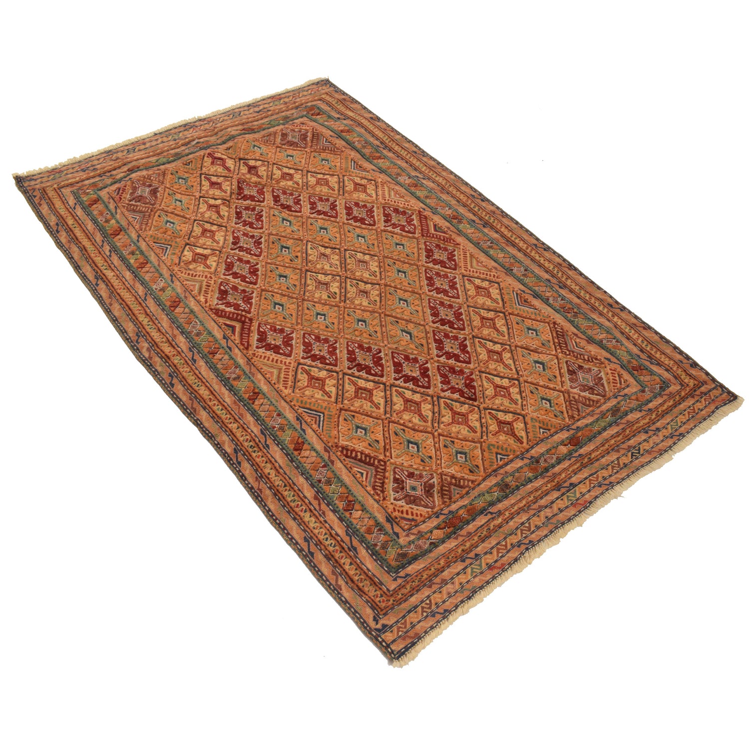 Premium Quality Kilim Rug 3' 2" x 5' 0" (ft) - No. B21527