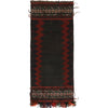 Hand Knotted Table Sheet Dhurrie Runner 1' 11" x 4' 9" (ft) - No. B21531