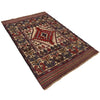 Handmade Barjista Kilim Rug 4' 3 x 6' 2 (ft) - No. B21572