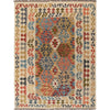 Handmade Vegetable Kilim 5' 0 x 6' 5 (ft) - No. B21592