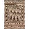 White Sumak Kilim 4' 4 x 6' 0 (ft) - No. B21965