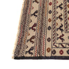 White Sumak Kilim 4' 4 x 6' 0 (ft) - No. B21965