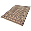 White Sumak Kilim 4' 4 x 6' 0 (ft) - No. B21965