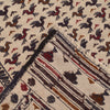 White Sumak Kilim 4' 4 x 6' 0 (ft) - No. B21965