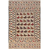 White Sumak Kilim 3' 8 x 5' 8 (ft) - No. B21968