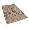 White Sumak Kilim 3' 8 x 5' 8 (ft) - No. B21968