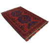 Red Color Baluchi Rug 4' 0 x 6' 4 (ft) - No. B22629