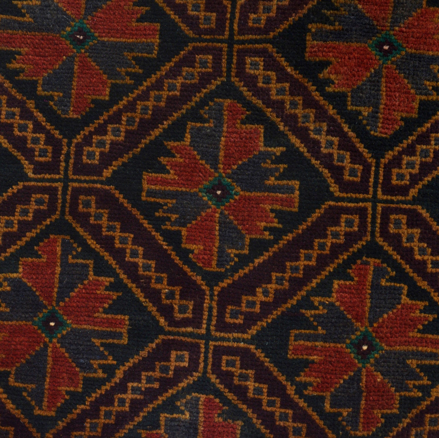 Hand Knotted Baluchi Rug 3' 4 x 6' 2 (ft) - No. B23679