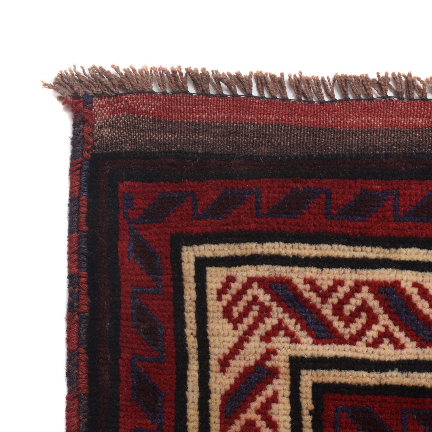 Red Baluchi Rug 4' 9 x 7' 4 (ft) - No. B23712