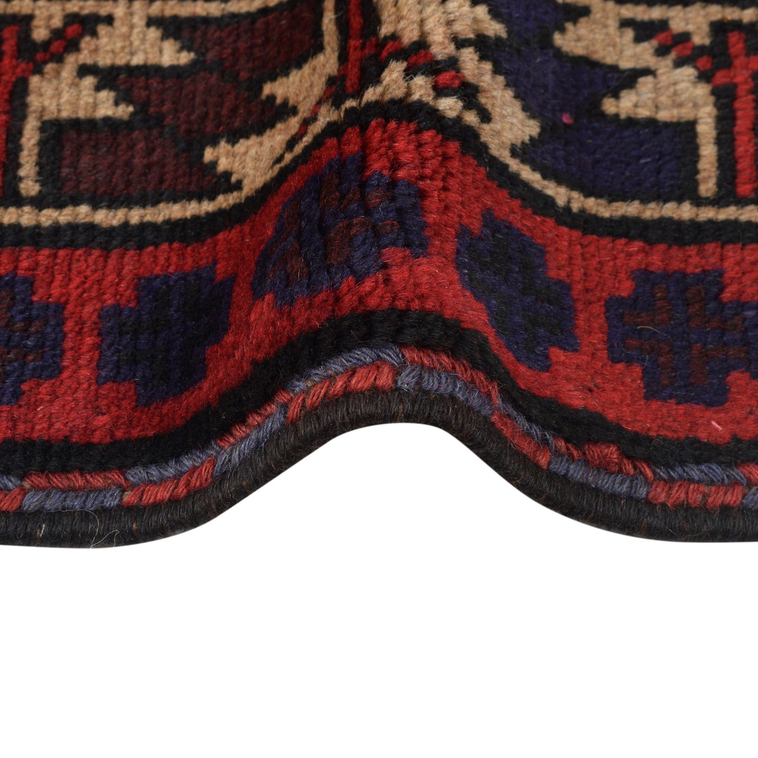 Handmade Baluchi Rug 3' 8 x 5' 7 (ft) - No. B23760