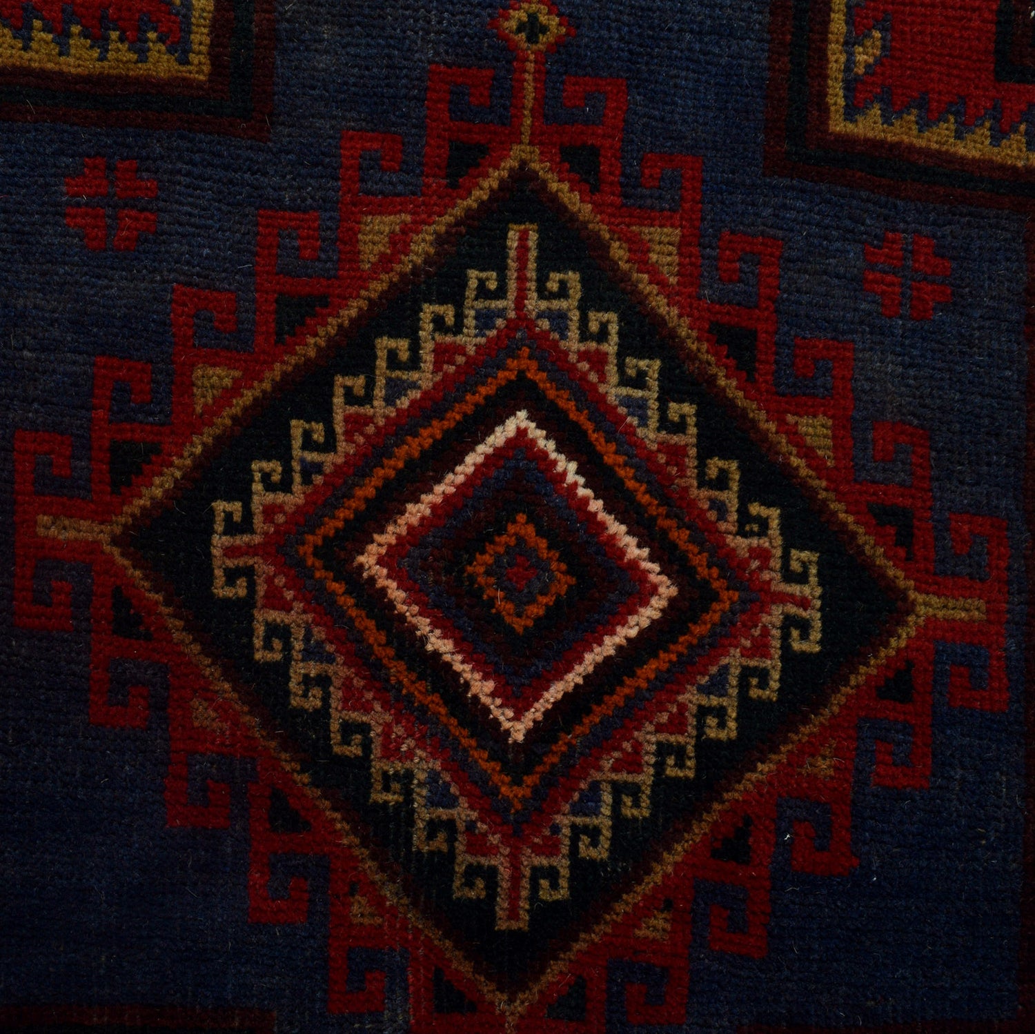 Hand Knotted Baluchi Rug 4' 7 x 7' 0 (ft) - No. B24190