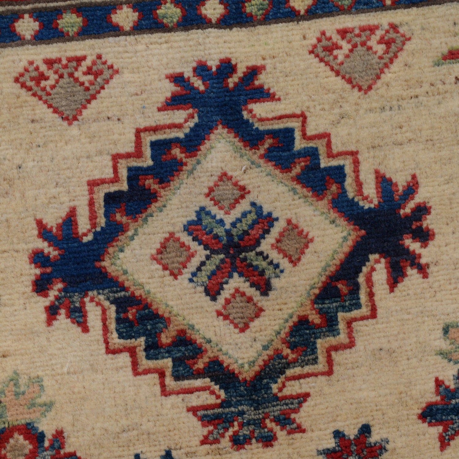 Ivory Color Kazak Rug 3' 3 x 4' 8 (ft) - No. B26354