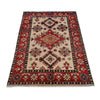 Hand Knotted Kazak Rug 3' 2 x 4' 9 (ft) - No. B26355