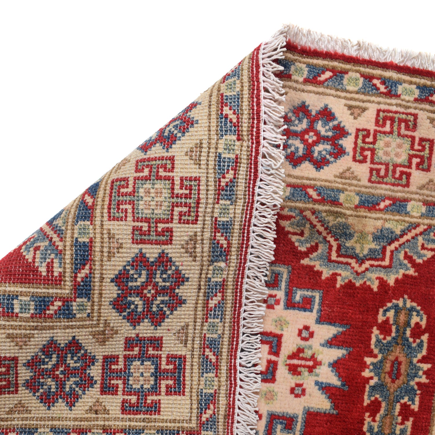 Red Color Kazak Runner 2' 6 x 13' 3 (ft) - No. B26360