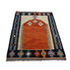 Handmade Vegetable Kilim 3' 1  x 4' 8 (ft) - No. B26686