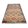 Handmade Vegetable Kilim 3' 9 x 6' 7 (ft) - No. B26720