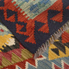 Handmade Vegetable Kilim 3' 9 x 5' 8 (ft) - No. B26726