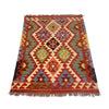 Handmade Vegetable Kilim 2' 8 x 3' 9 (ft) - No. B26757