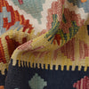 Handmade Vegetable Kilim 6' 7 x 9' 5 (ft) - No. B26763