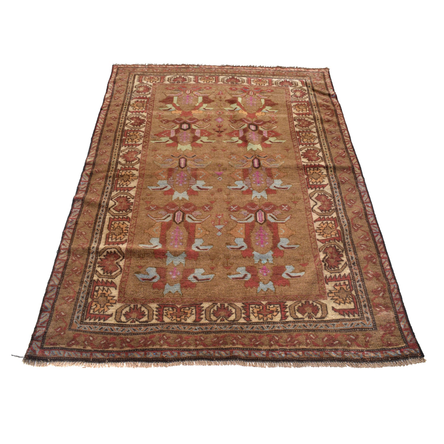 Multi Color Overdyed Rug 3' 9 x 6' 3 (ft) - No. B26769