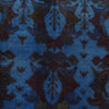 Blue Overdyed Rug 4' 2 x 5' 4 (ft) - No. B26771