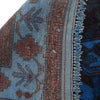 Blue Overdyed Rug 4' 2 x 5' 4 (ft) - No. B26771