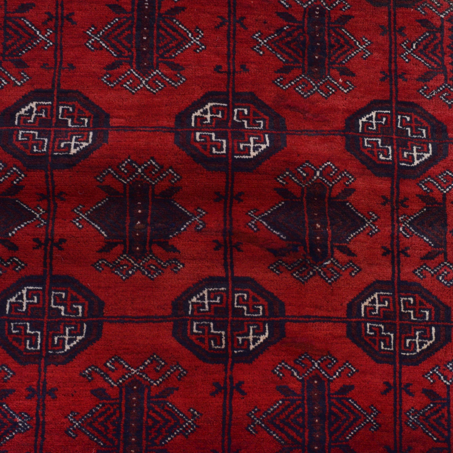 Red Color Baluchi Rug 3' 8 x 6' 0 (ft) - No. B26777