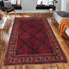 Traditional Baloch Rug 4' 0" x 6' 4" (ft) - No. B28044