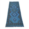 Handwoven Overdyed Kilim Runner 2' 1" x 5' 11" (ft) - No. B29188