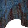 Blue Color Overdyed Kelim Runner 2' 11" x 6' 2" (ft) - No. B29191