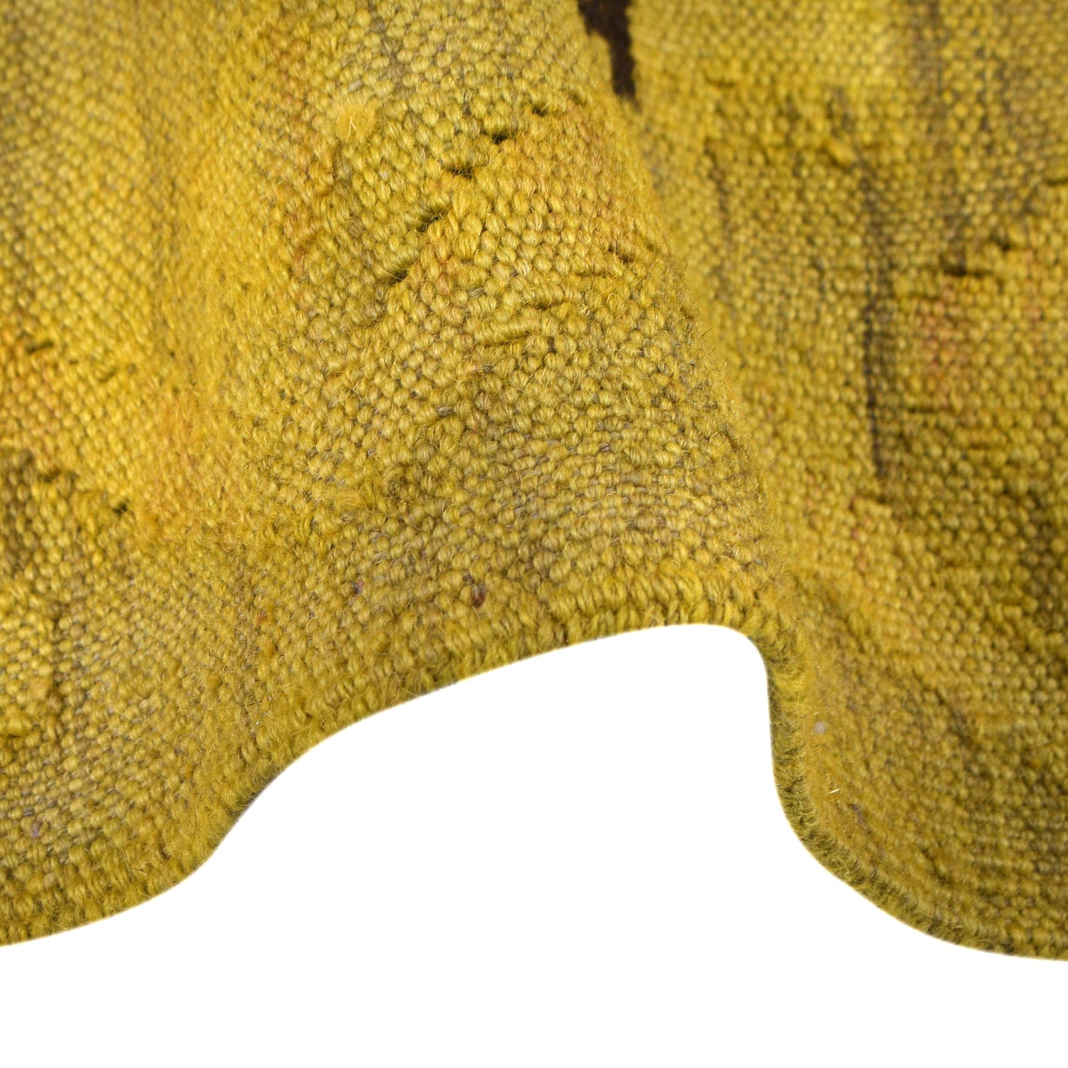Yellow Overdyed Kelim 3' 6" x 4' 7" (ft) - No. B29199