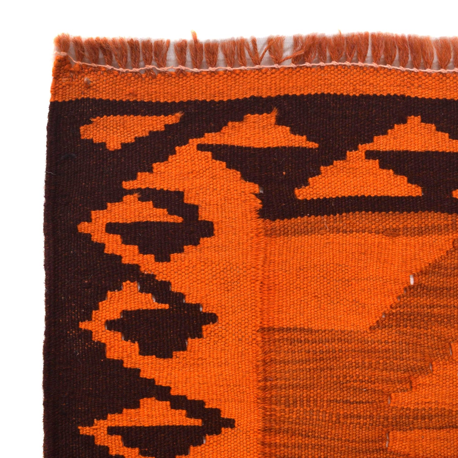 Handwoven Overdyed Kilim 3' 4" x 5' 1" (ft) - No. B29202