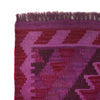 Purple Color Overdyed Kelim 1' 10" x 2' 9" (ft) - No. B29207