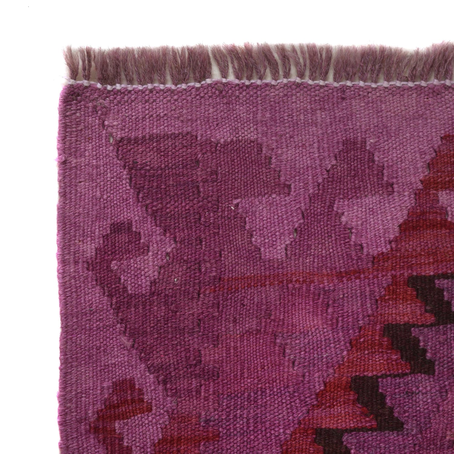 Handwoven Overdyed Kilim 2' 0" x 3' 1" (ft) - No. B29210