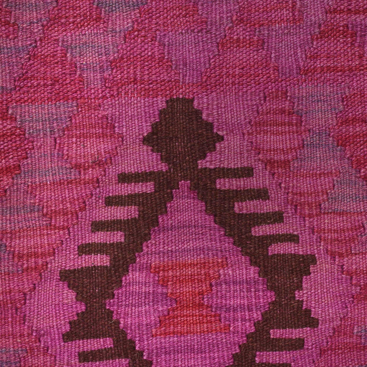 Purple Overdyed Kelim 2' 0" x 2' 7" (ft) - No. B29214