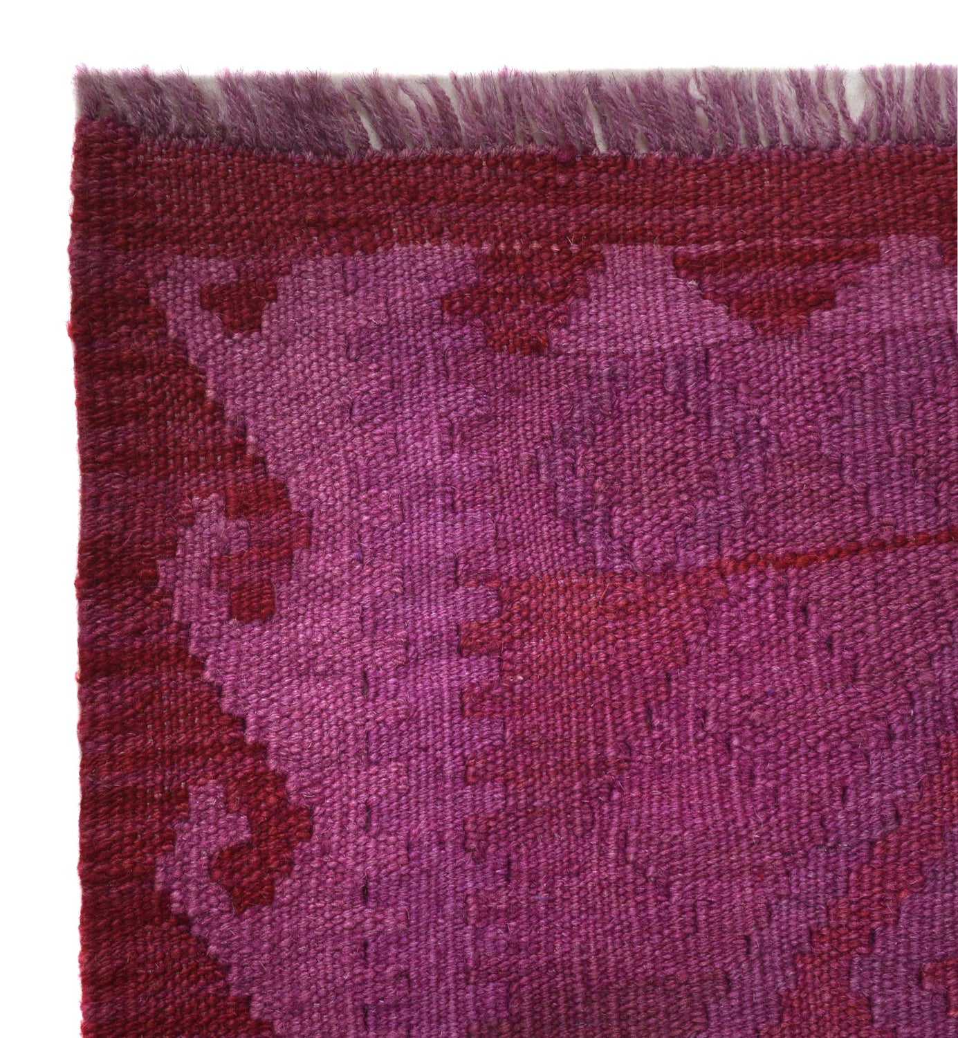 Handmade Overdyed Kilim 2' 2" x 2' 10" (ft) - No. B29215