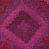 Hand Knotted Overdye Dhurrie 2' 2" x 2' 11" (ft) - No. B29216