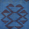 Hand Knotted Overdye Dhurrie 2' 7" x 3' 9" (ft) - No. B29217