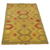 Yellow Color Overdyed Kelim 2' 6" x 4' 1" (ft) - No. B29221