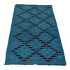 Handwoven Overdyed Kilim 2' 6" x 4' 5" (ft) - No. B29224