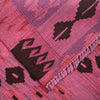 Pink Color Overdyed Kelim 2' 8" x 3' 11" (ft) - No. B29226