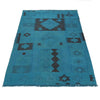 Handwoven Overdyed Kilim 3' 8" x 5' 7" (ft) - No. B29231