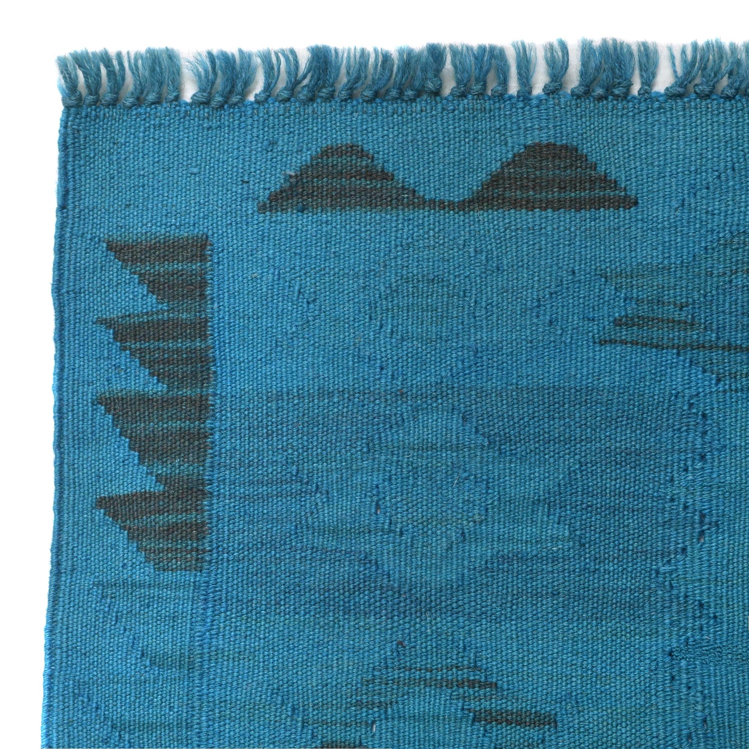 Handwoven Overdyed Kilim 3' 8" x 5' 7" (ft) - No. B29231