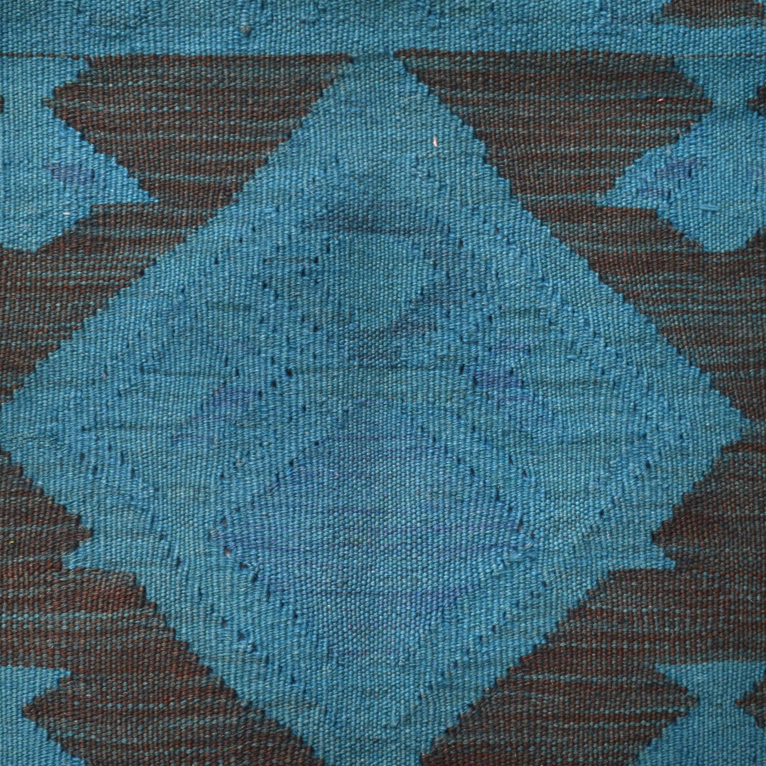 Handwoven Overdyed Kilim 3' 8" x 5' 7" (ft) - No. B29231