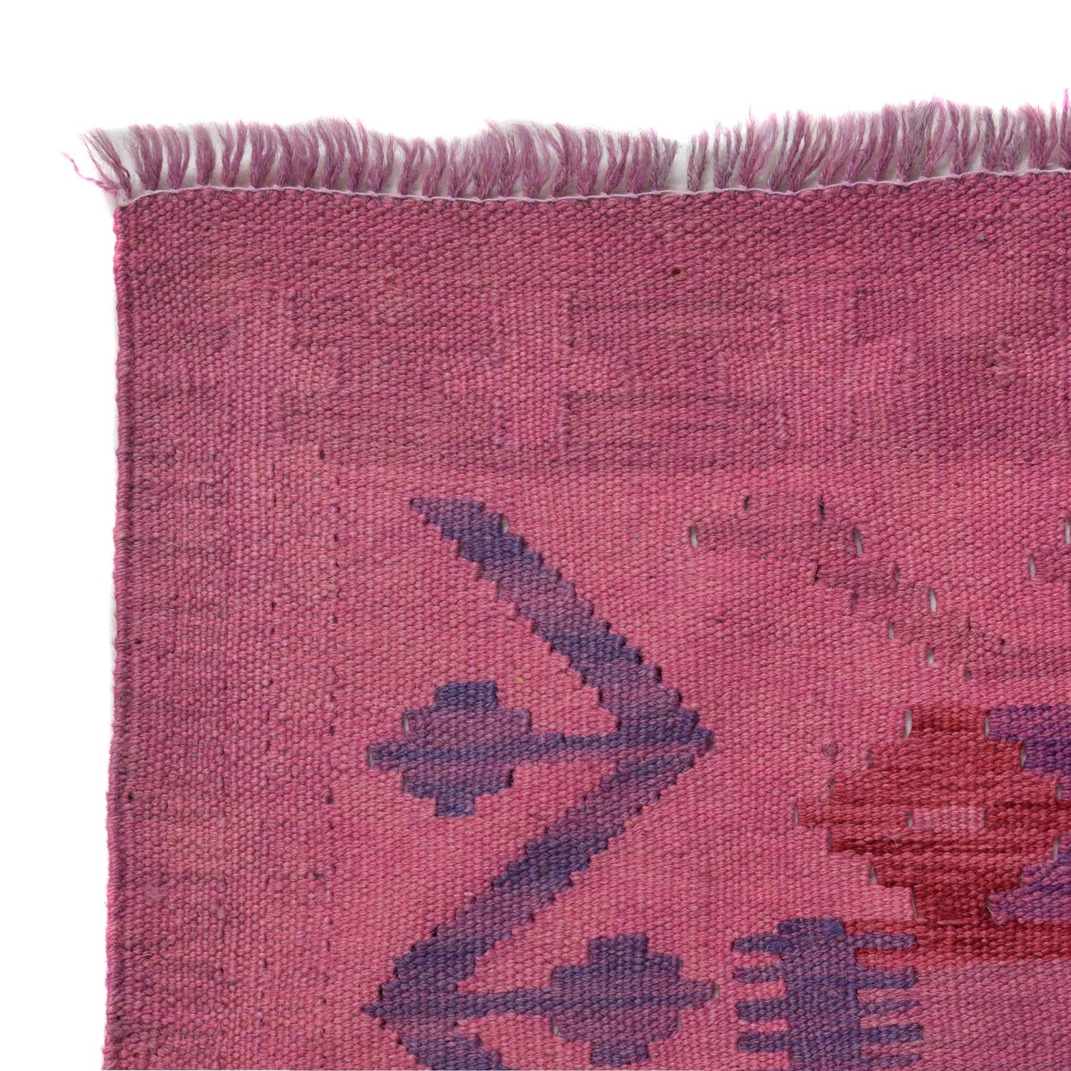 Handmade Overdyed Kilim 3' 7" x 5' 1" (ft) - No. B29232