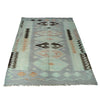 Hand Knotted Overdye Dhurrie 3' 11" x 5' 6" (ft) - No. B29235